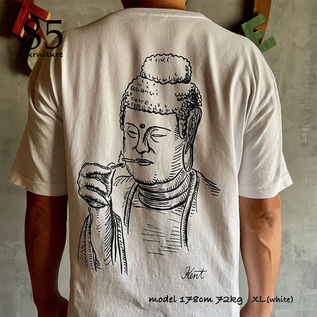 【Tシャツ】仏像様イラスト