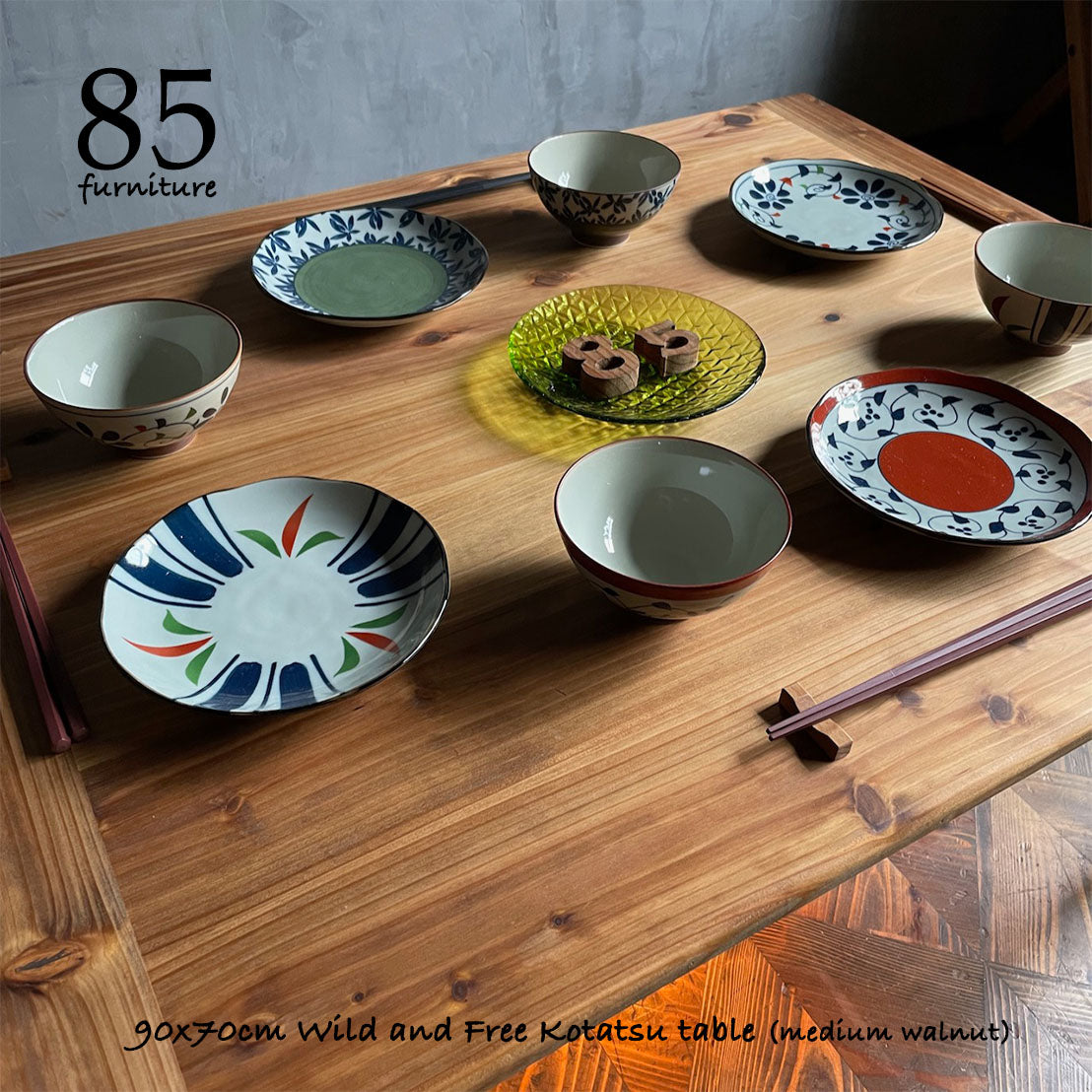 【Wild&Freeこたつ】90×60cm 90×70cm