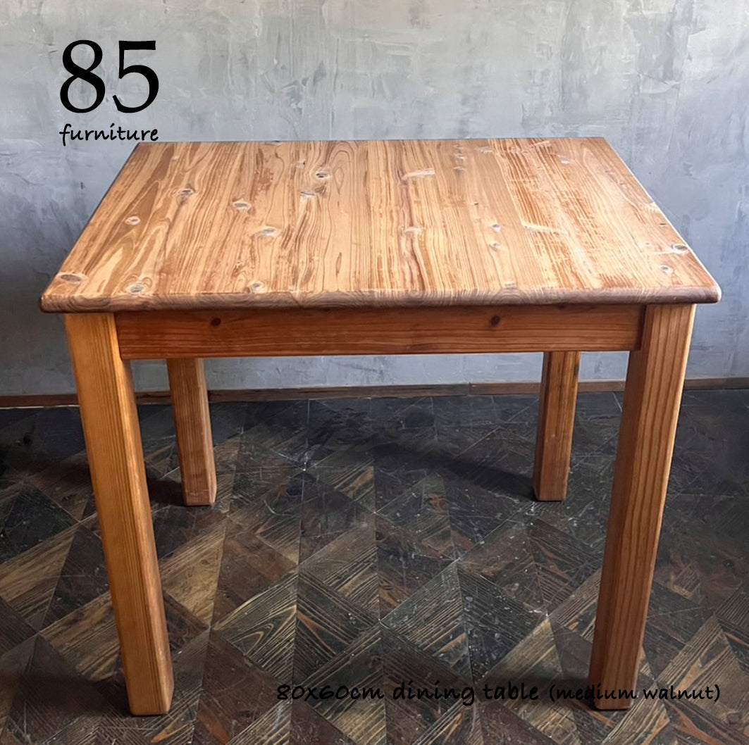 現品 即納可能 【カフェテーブル】【ダイニングテーブル】80×60cm 高さ72cm 2人がけ