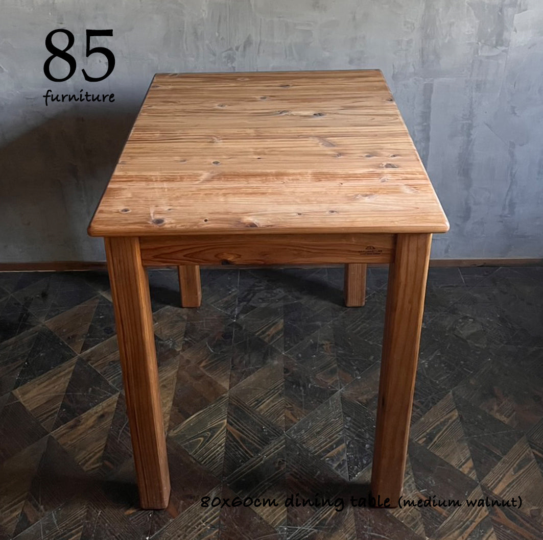 現品 即納可能 【カフェテーブル】【ダイニングテーブル】80×60cm 高さ72cm 2人がけ