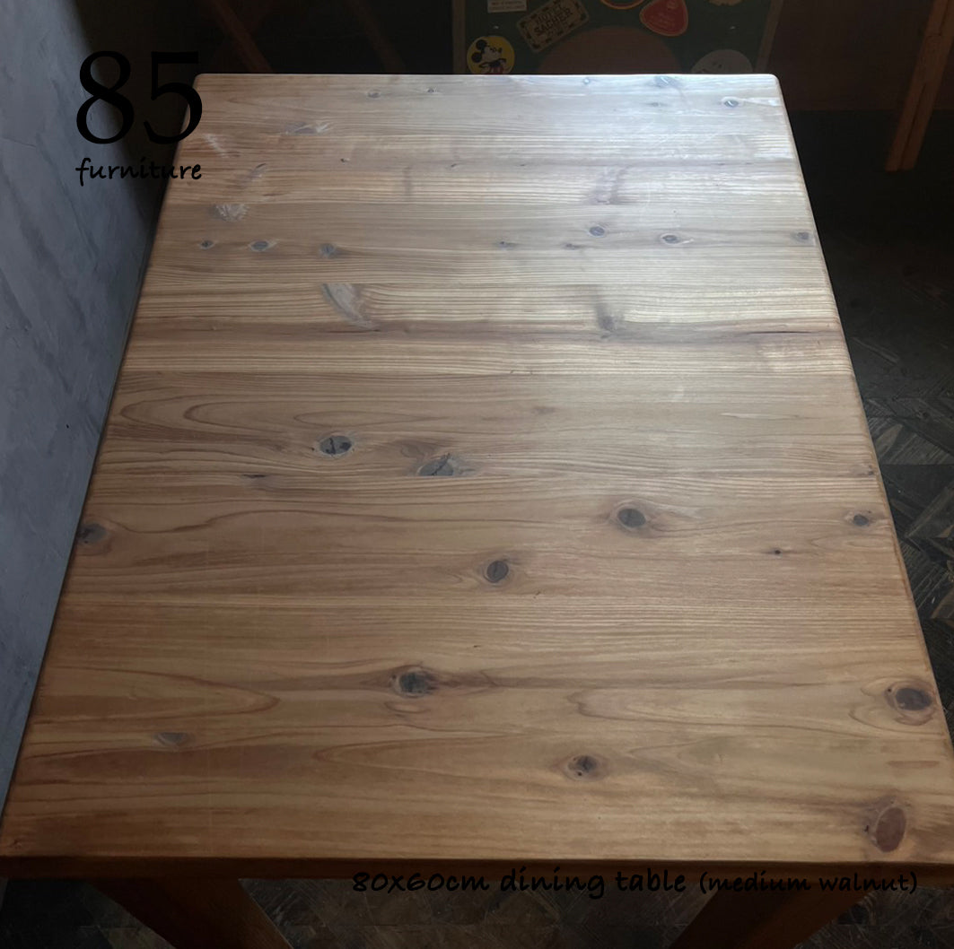 現品 即納可能 【カフェテーブル】【ダイニングテーブル】80×60cm 高さ72cm 2人がけ