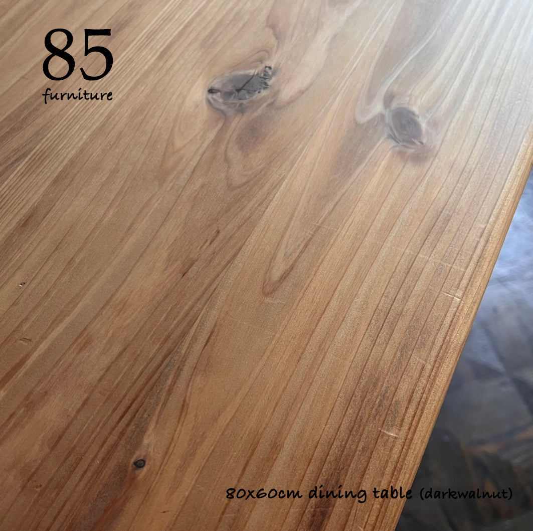 現品 即納可能 【カフェテーブル】【ダイニングテーブル】80×60cm 高さ72cm 2人がけ