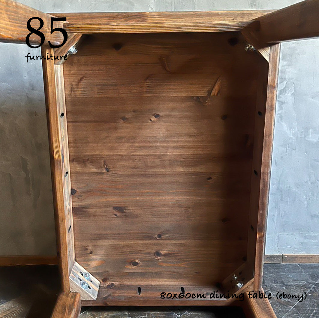 現品 即納可能 【カフェテーブル】【ダイニングテーブル】80×60cm 高さ72cm 2人がけ