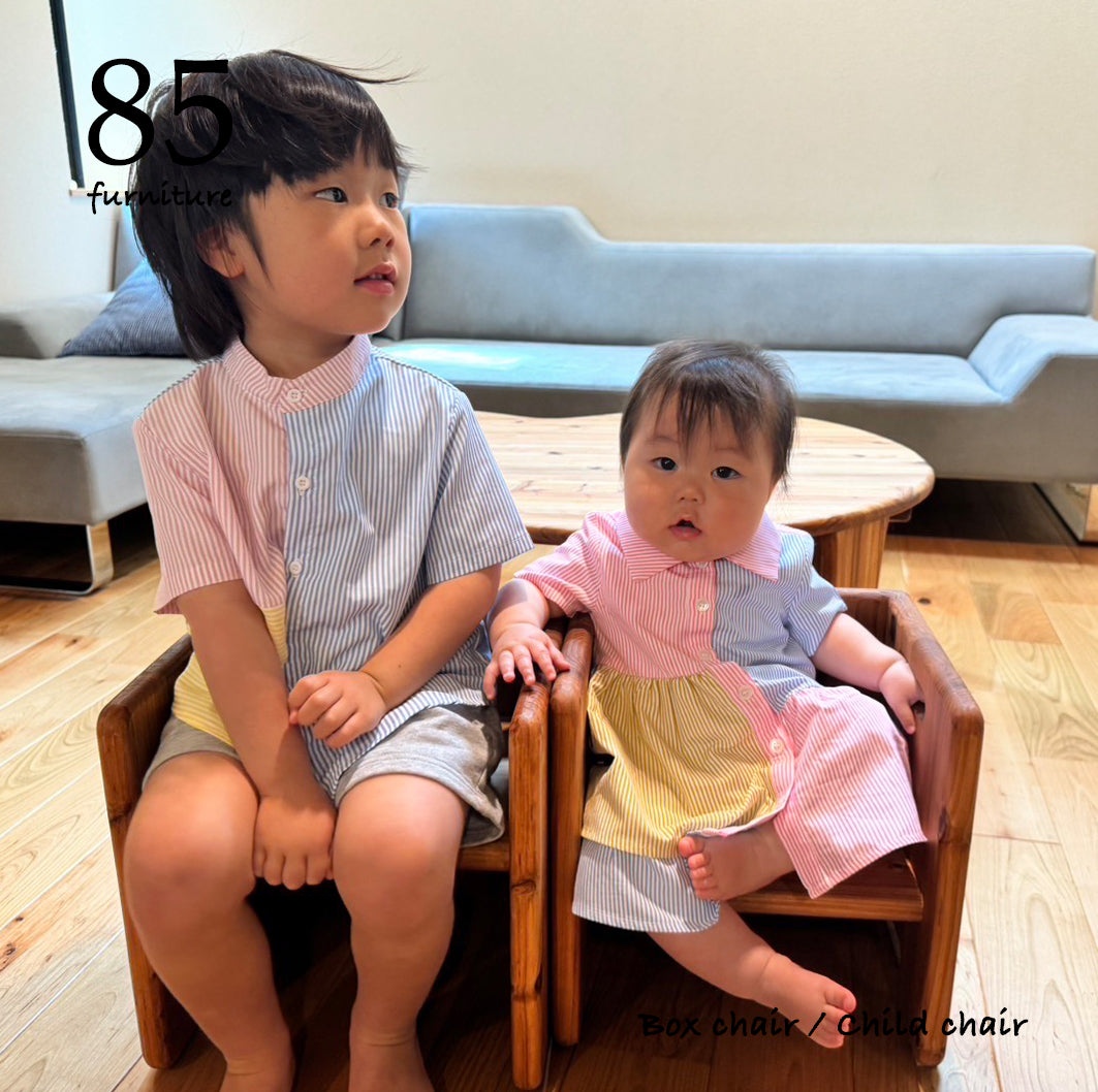 【箱椅子】チャイルドチェア 子供用椅子 デスク サイズ3展開