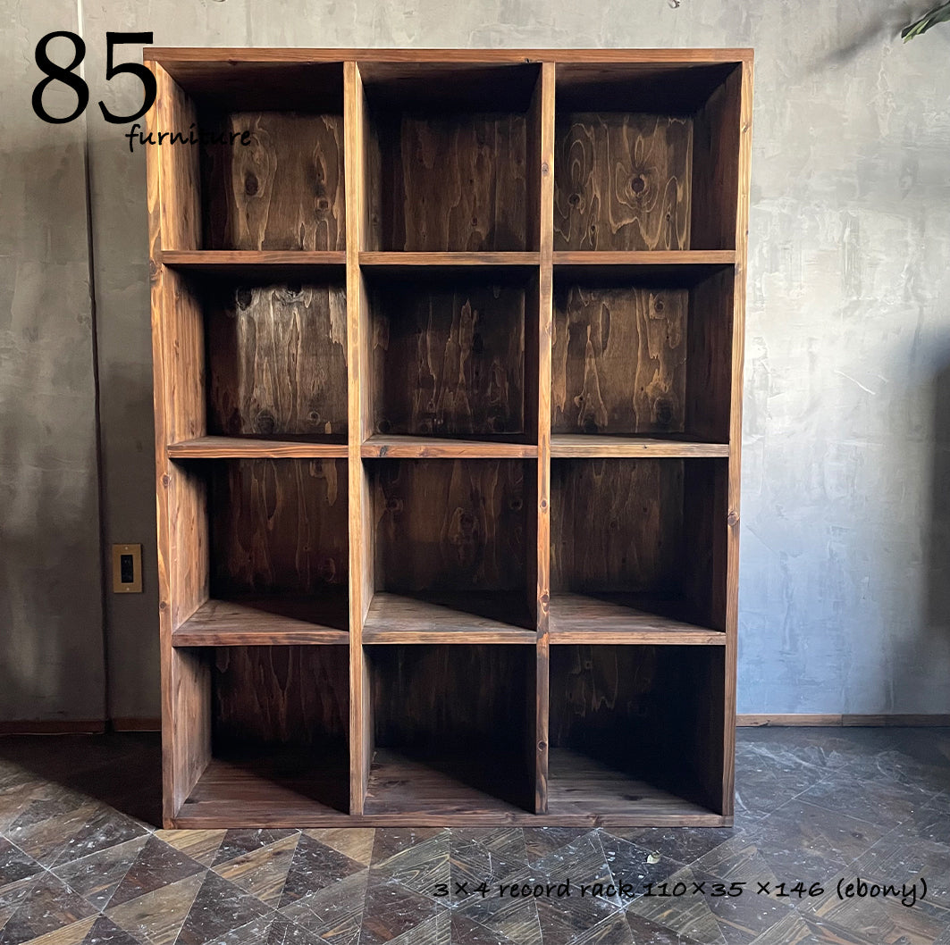 【3×4ラック】レコードラック