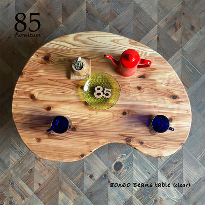 【ビーンズローテーブル】80×60cm