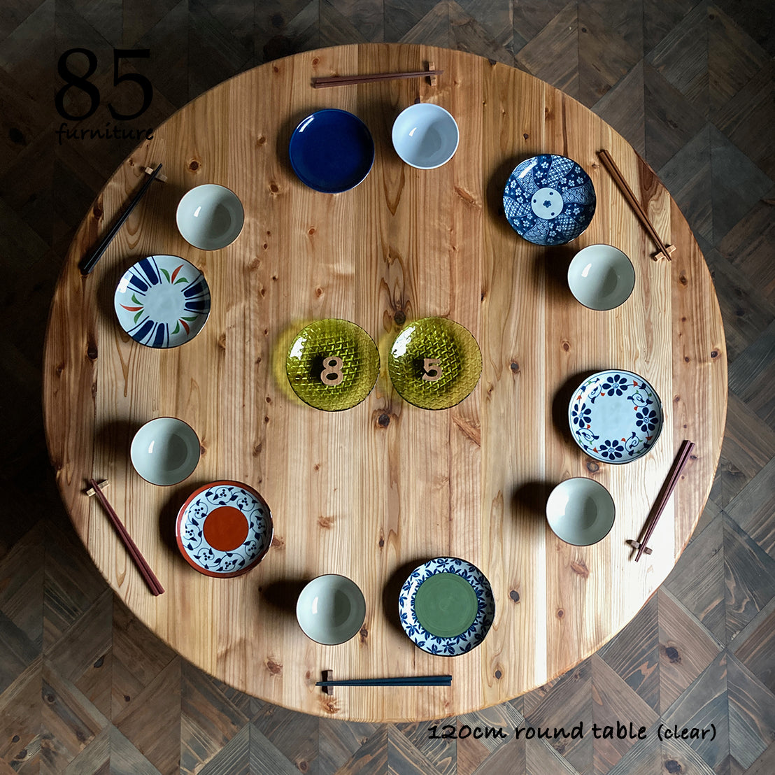 【癒されるちゃぶ台】直径120cm