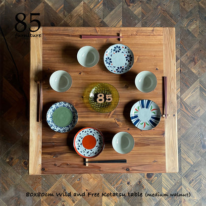【Wild&Free正方形こたつ】72×72cm 80×80cm