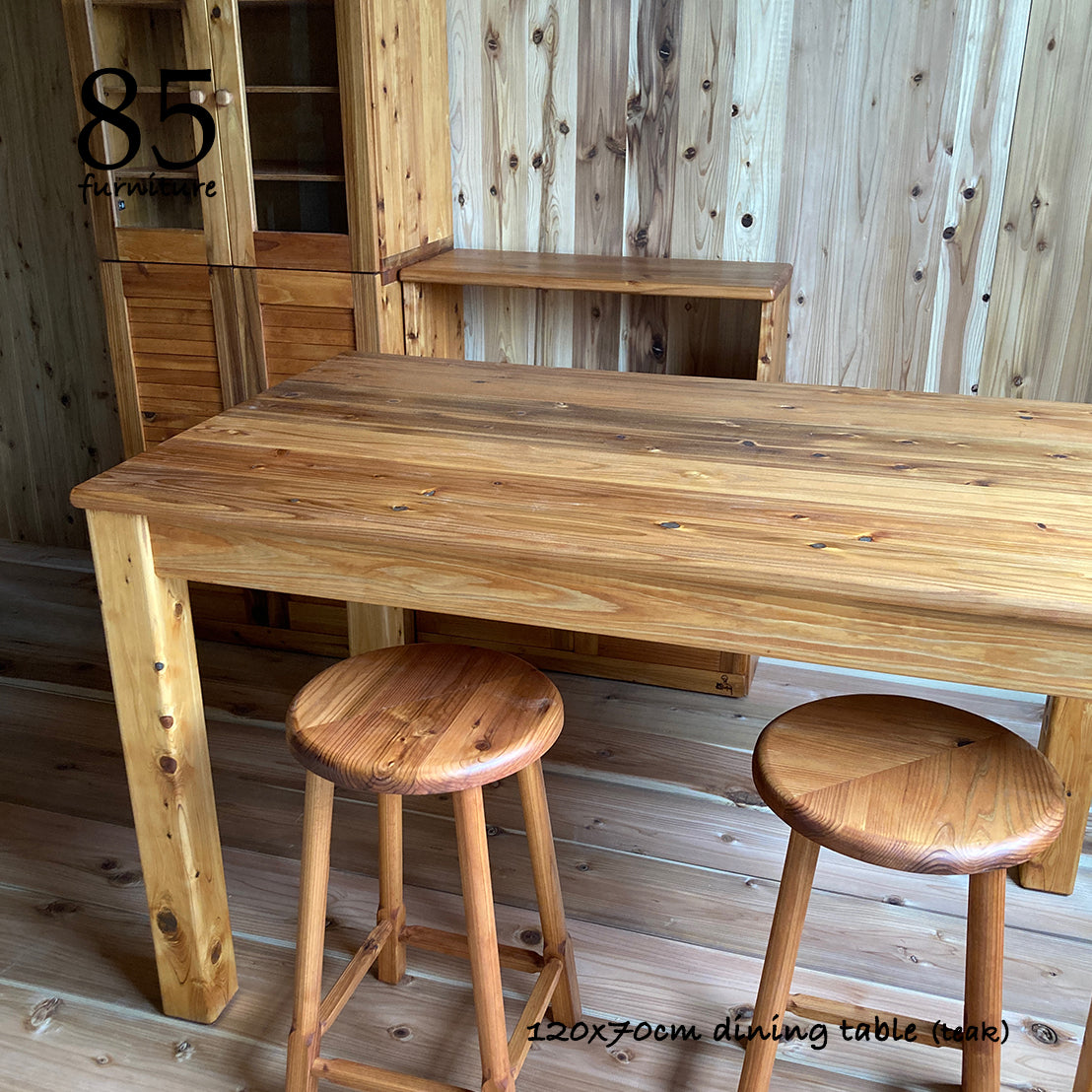 【癒されるダイニングテーブル】120×70cm 140×70cm 150×80cm
