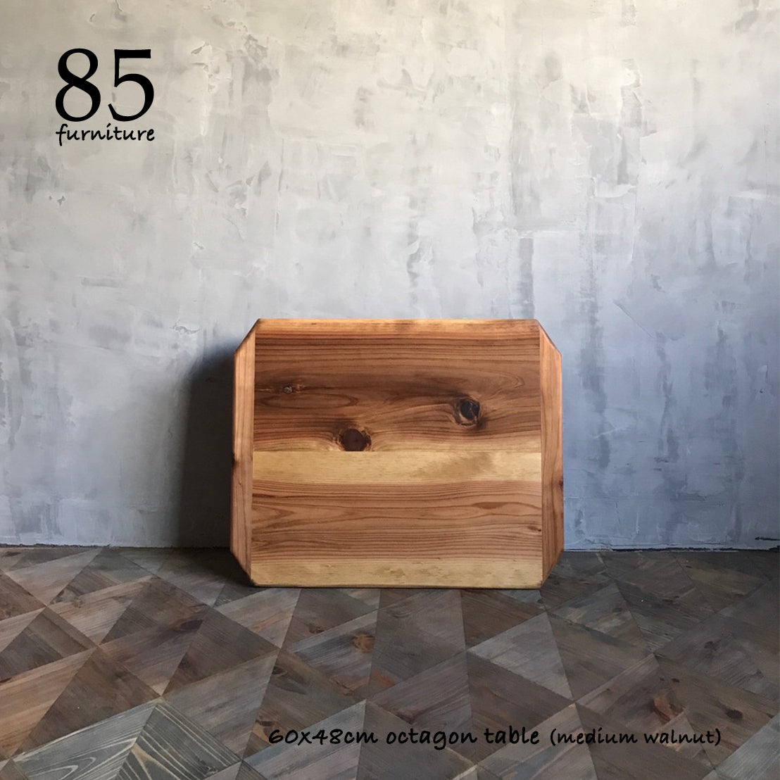 【癒されるちゃぶ台】60×48cm/60×60cm　折りたたみ脚　ローテーブル　 無垢材　【サイズオーダー可能】