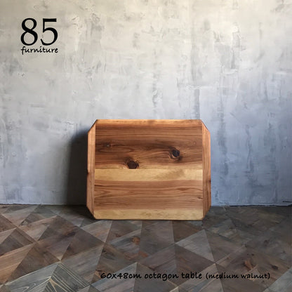 【癒されるちゃぶ台】60×48cm/60×60cm　折りたたみ脚　ローテーブル　 無垢材　【サイズオーダー可能】