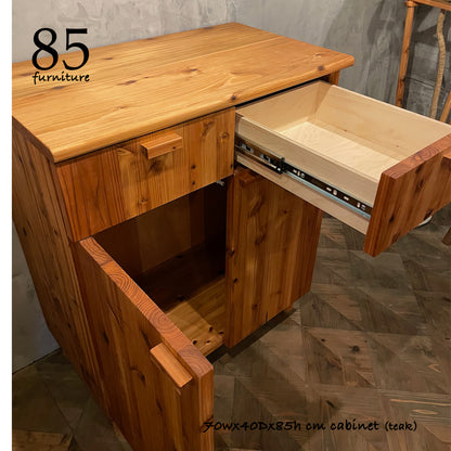 【カウンターキャビネット】 引き出し付　