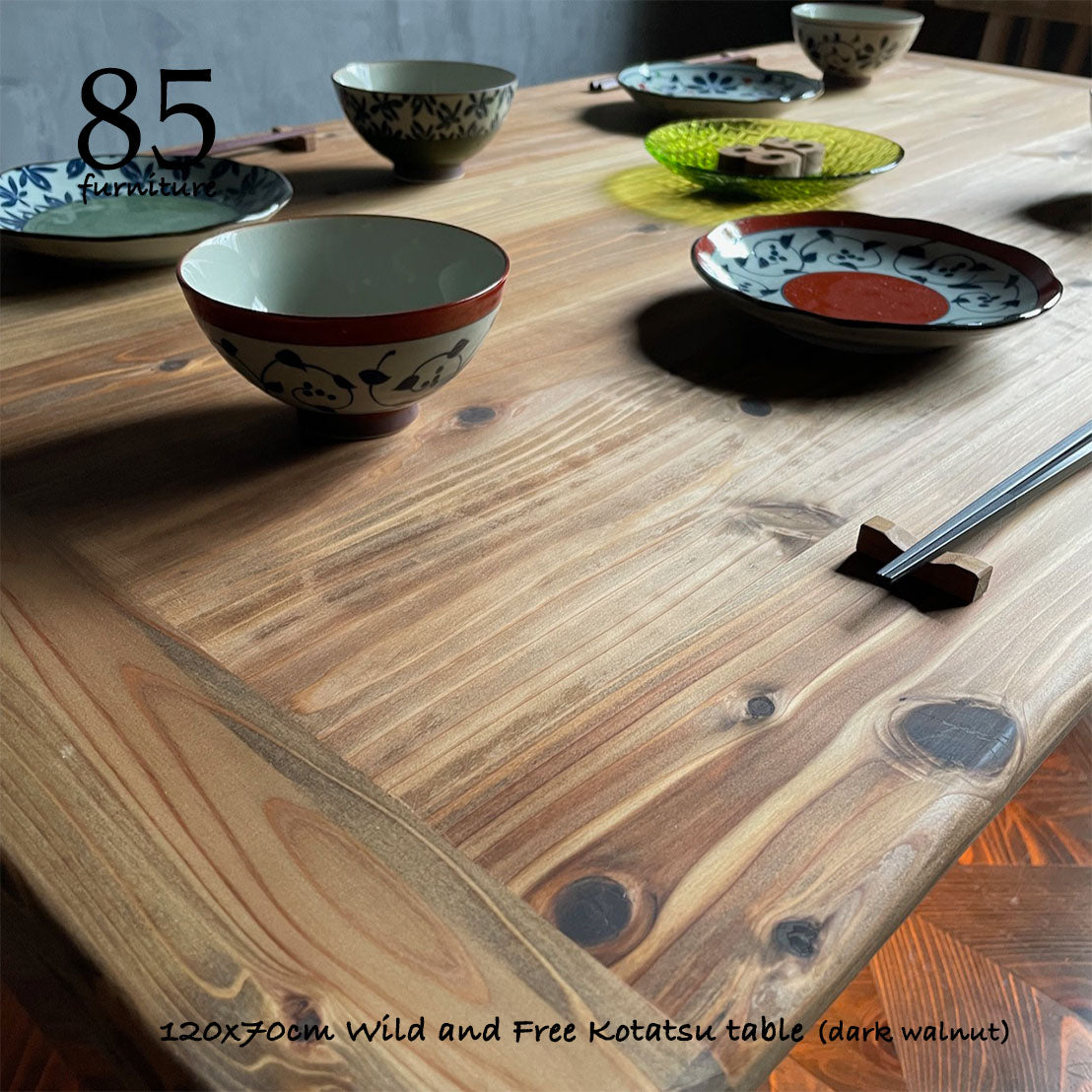 【Wild&Freeこたつ】105×60cm 120×70cm