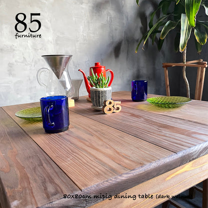 【Mipigカフェテーブル】 80×80cm　