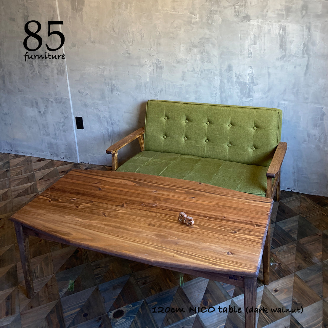 【ニコテーブル】100〜130×65cm