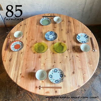 【Wild&Free円こたつ】直径120cm