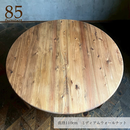 【癒される丸ちゃぶ台】直径48-120cm サイズ7展開　サイズオーダー可能