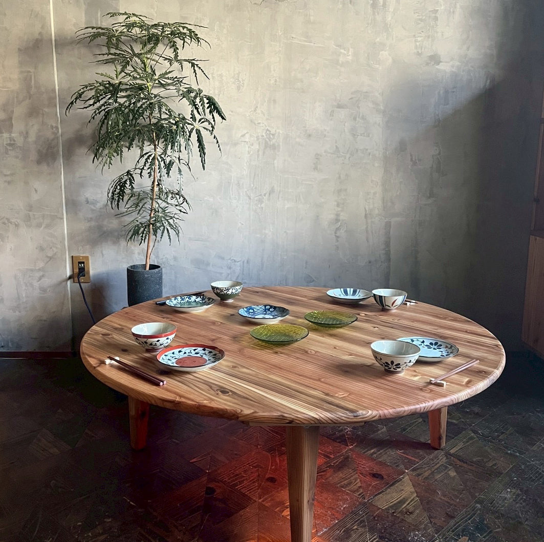 【Wild&Free円こたつ】直径90cm 直径120cm