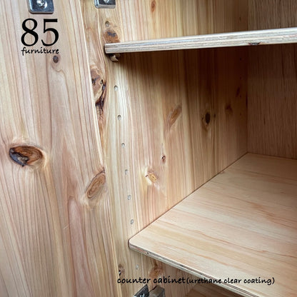 【カウンターキャビネット】 引き出し　フロントフラット