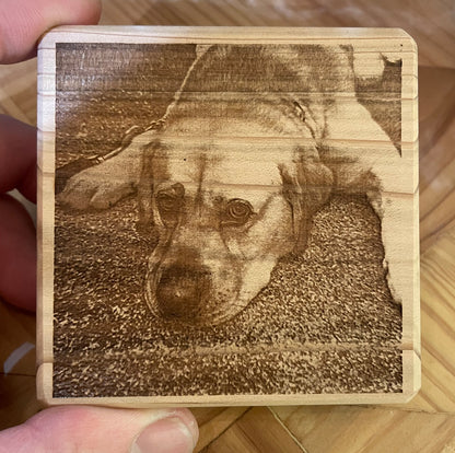 木にレーザープリントしよう！　オリジナルグッズ　　TV ヒルナンデスでも紹介