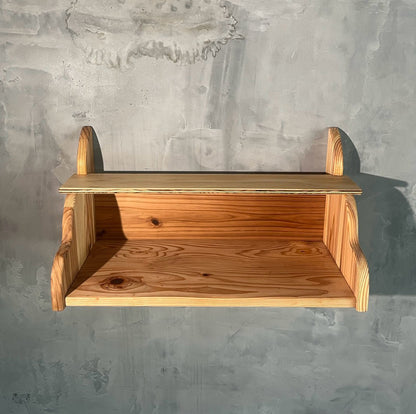 超軽量【神棚】ウォールシェルフ 43×20.5cm　壁掛け収納　インテリア　飾り棚 デザイン４展開　おしゃれ
