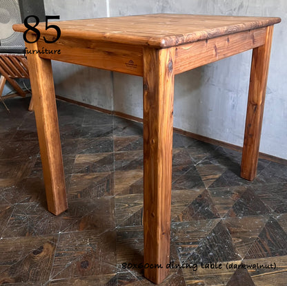 現品　即納可能　【カフェテーブル】【ダイニングテーブル】80×60cm 高さ72cm 　2人がけ