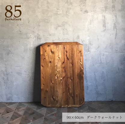 【癒される長方形ちゃぶ台】幅60-120　奥行48-72cm　折りたたみ脚　八角形　サイズ６展開　ローテーブル　 無垢材　【サイズオーダー可能】