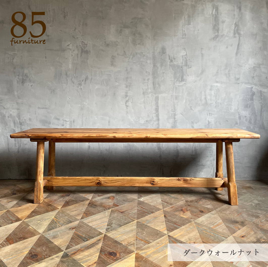 【癒されるベンチスツール】幅80-138cm　奥行30-33cm 高さ41cm