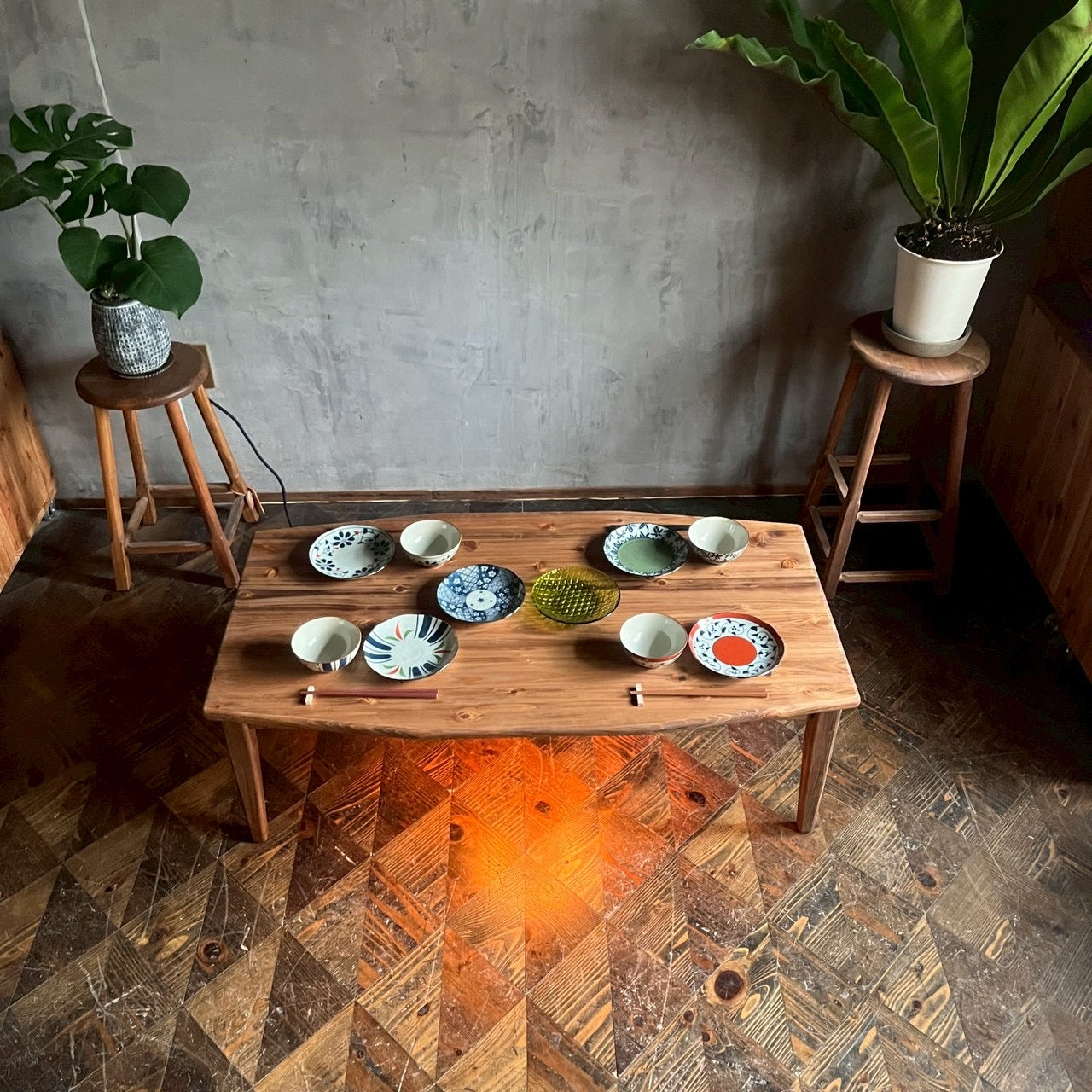 現品【ニコこたつ】110×60cm　高さ38.4cm ヒーター付き