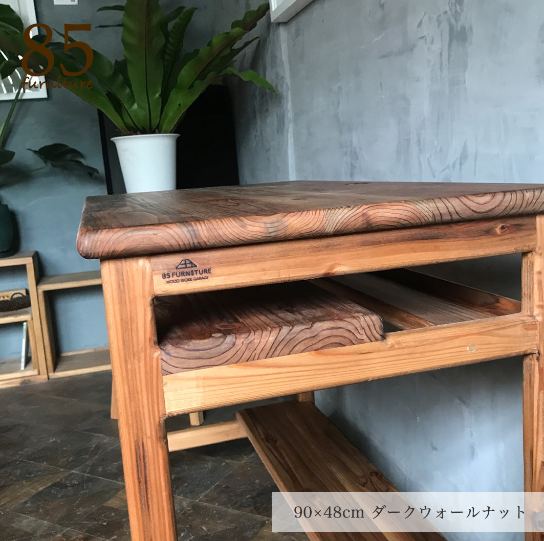 【コンパクトワークデスク】75-90×48cm