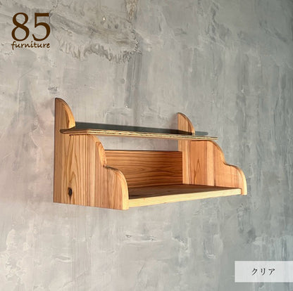 超軽量【神棚】ウォールシェルフ 43×20.5cm　壁掛け収納　インテリア　飾り棚 デザイン４展開　おしゃれ