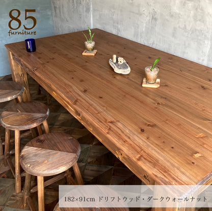 【癒される長方形ダイニングテーブル】幅120-200cm 　奥行70-100cm　高さ72cm　 サイズオーダー可能