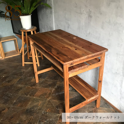 【コンパクトワークデスク】75-90×48cm