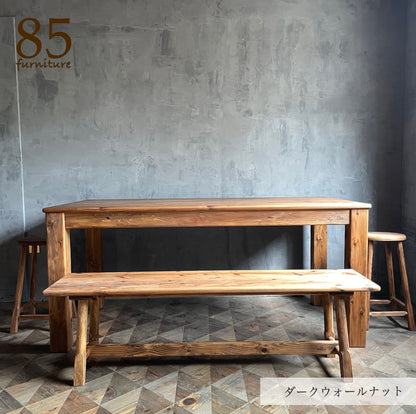 【癒されるベンチスツール】幅80-138cm　奥行30-33cm 高さ41cm