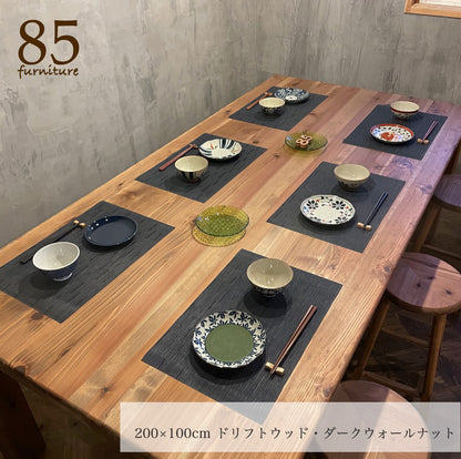 【癒される長方形ダイニングテーブル】幅120-200cm 　奥行70-100cm　高さ72cm　 サイズオーダー可能