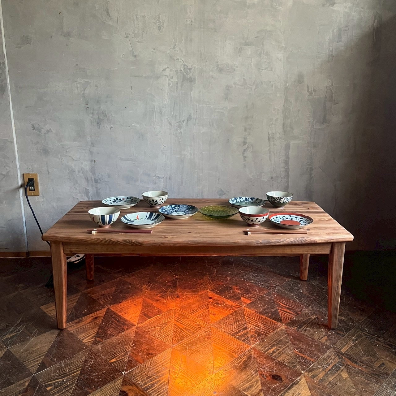 現品【ニコこたつ】110×60cm　高さ38.4cm ヒーター付き