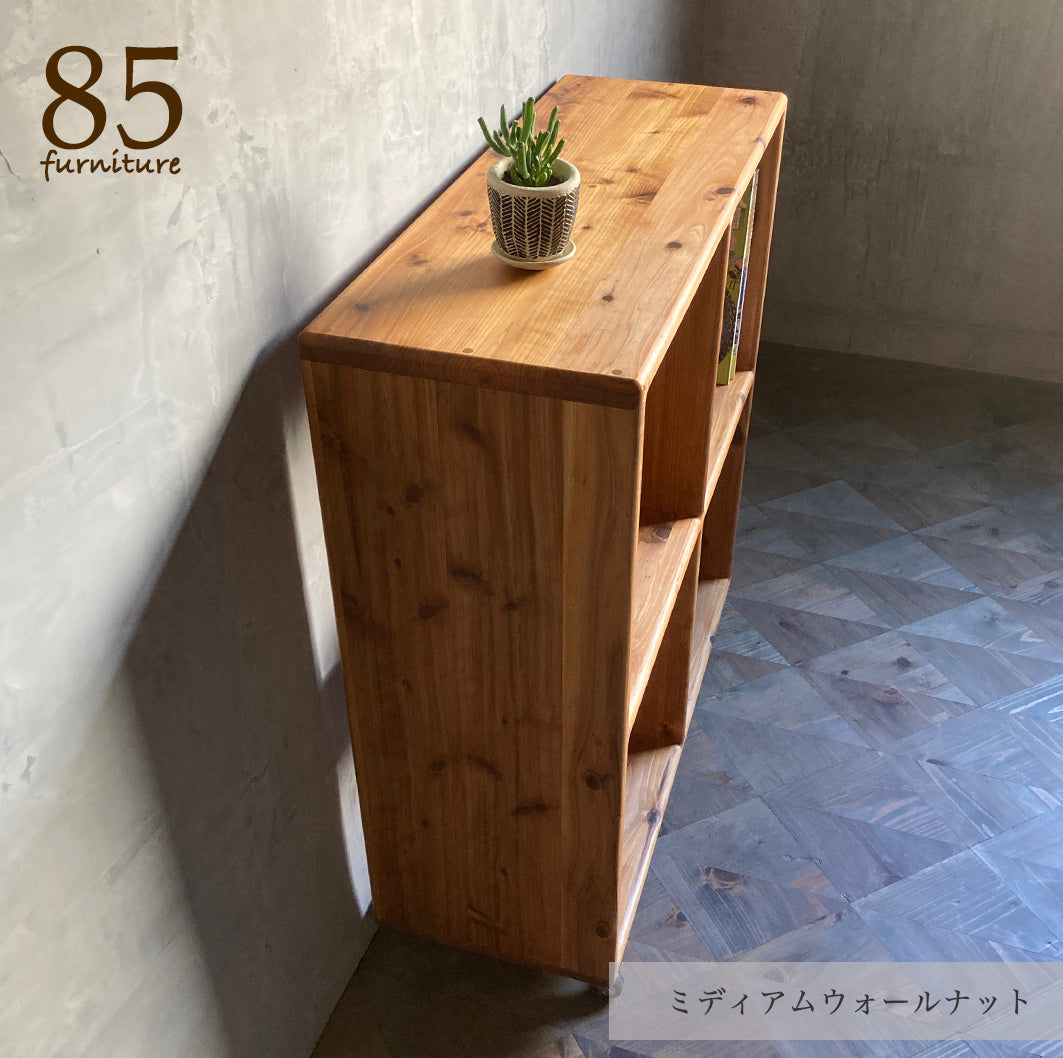 【田の字ラック】69×24-30cm　高さ74.2cm /  80×30cm　高さ85cm   W&F仕上げ