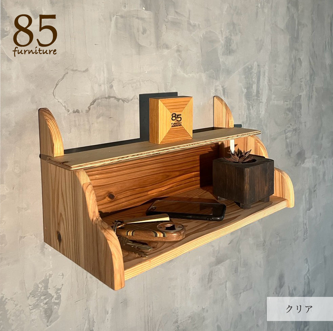 超軽量【神棚】ウォールシェルフ 43×20.5cm　壁掛け収納　インテリア　飾り棚 デザイン４展開　おしゃれ