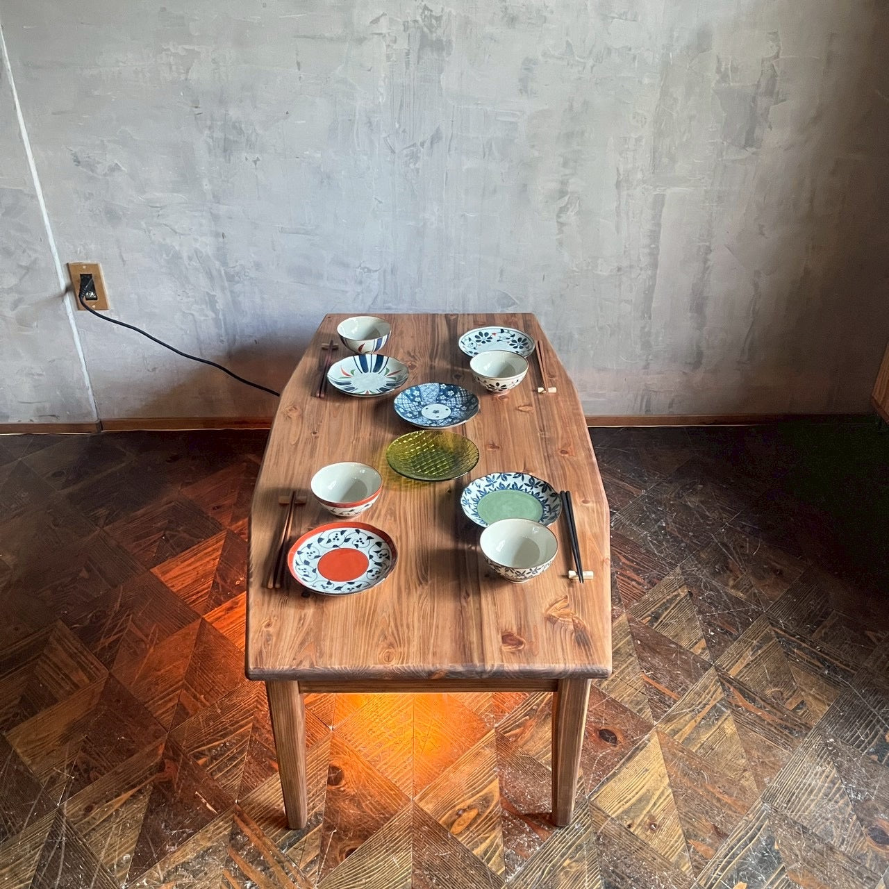 現品【ニコこたつ】110×60cm　高さ38.4cm ヒーター付き