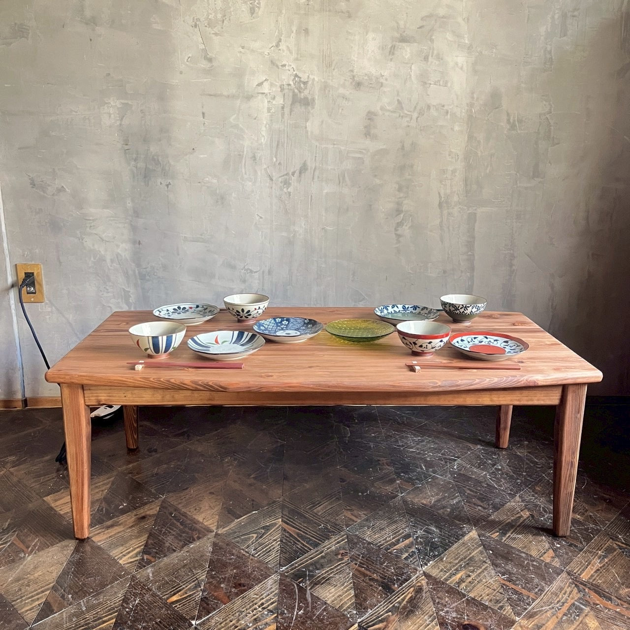 現品【ニコこたつ】110×60cm　高さ38.4cm ヒーター付き