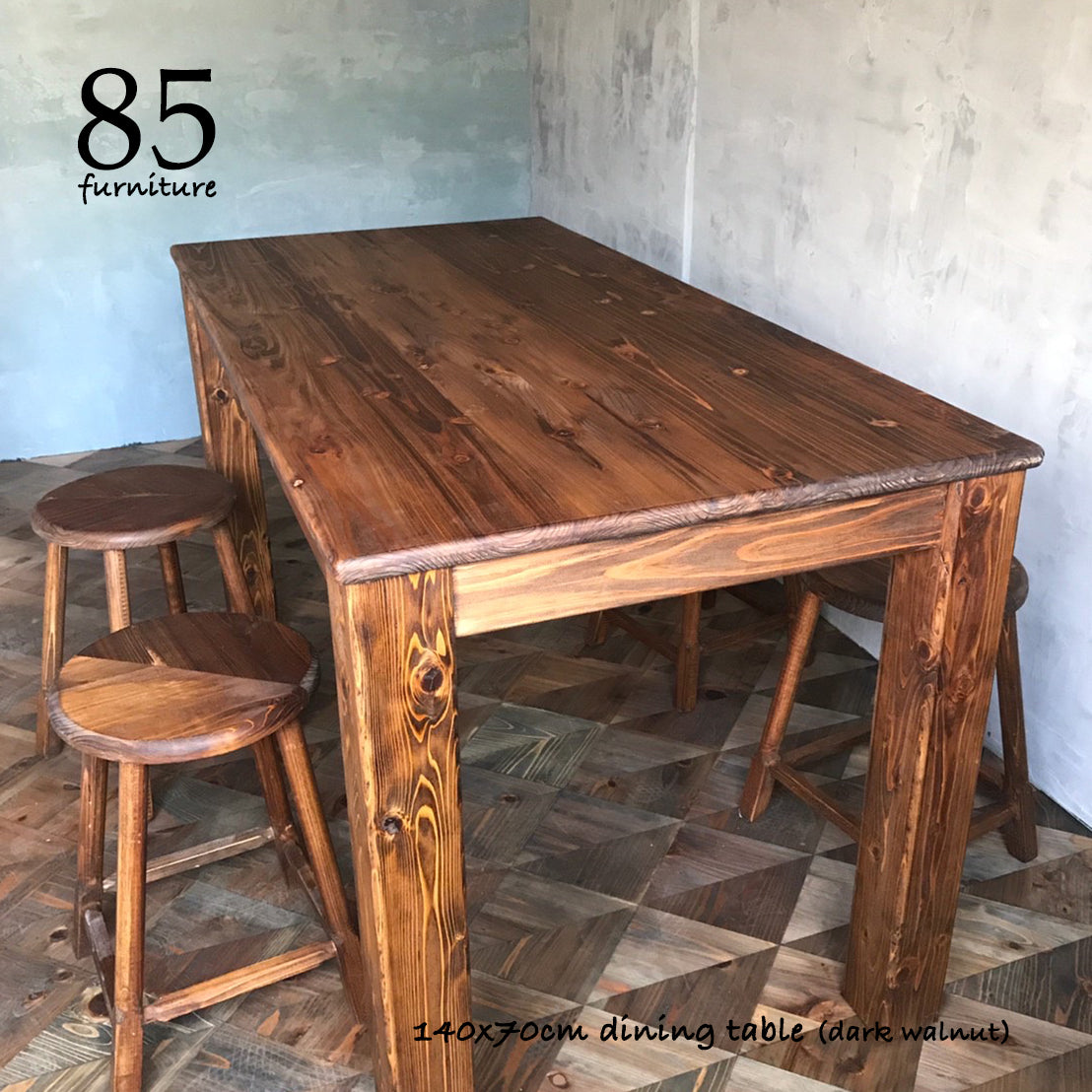 【癒されるダイニングテーブル】120×70cm 140×70cm 150×80cm