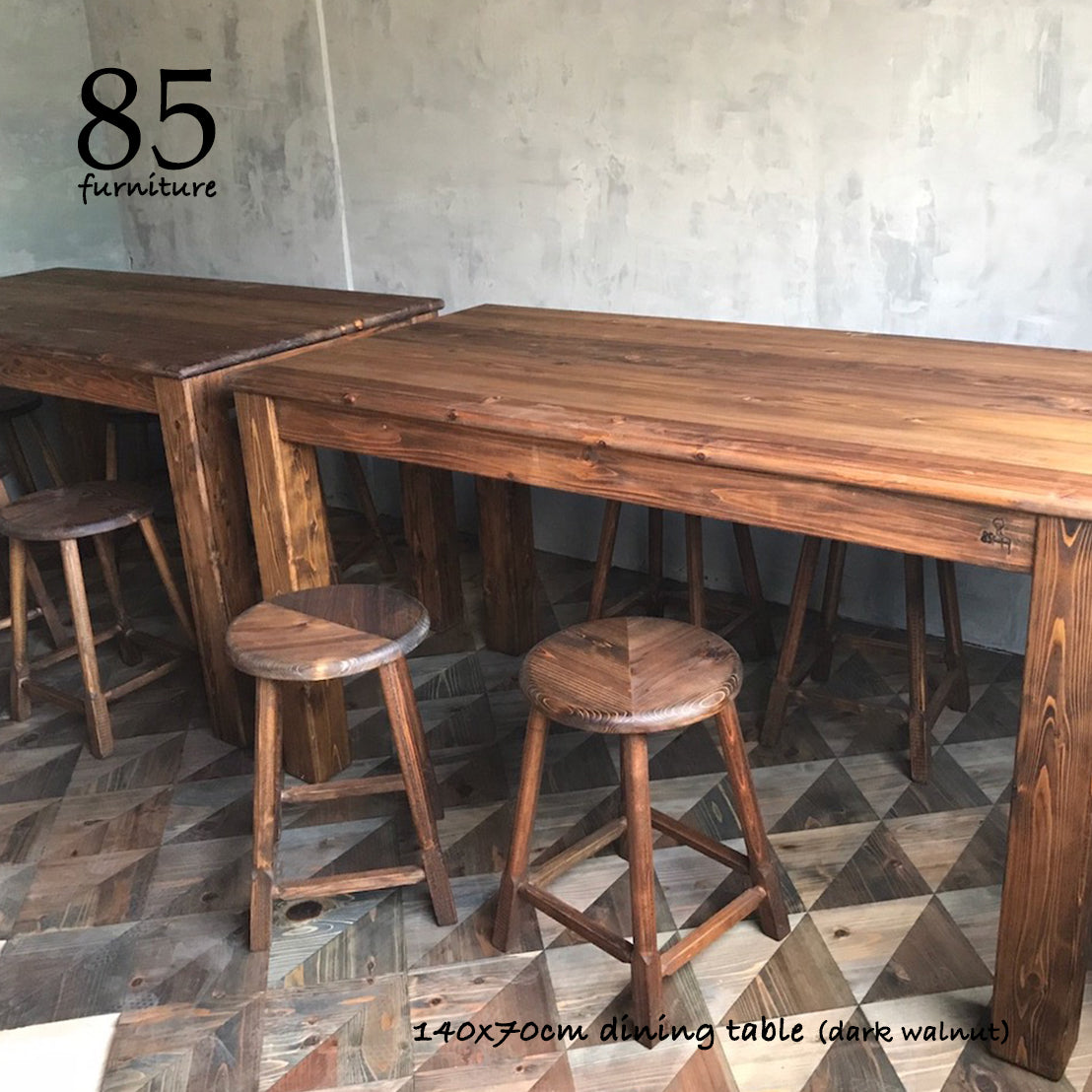 【癒されるダイニングテーブル】120×70cm 140×70cm 150×80cm