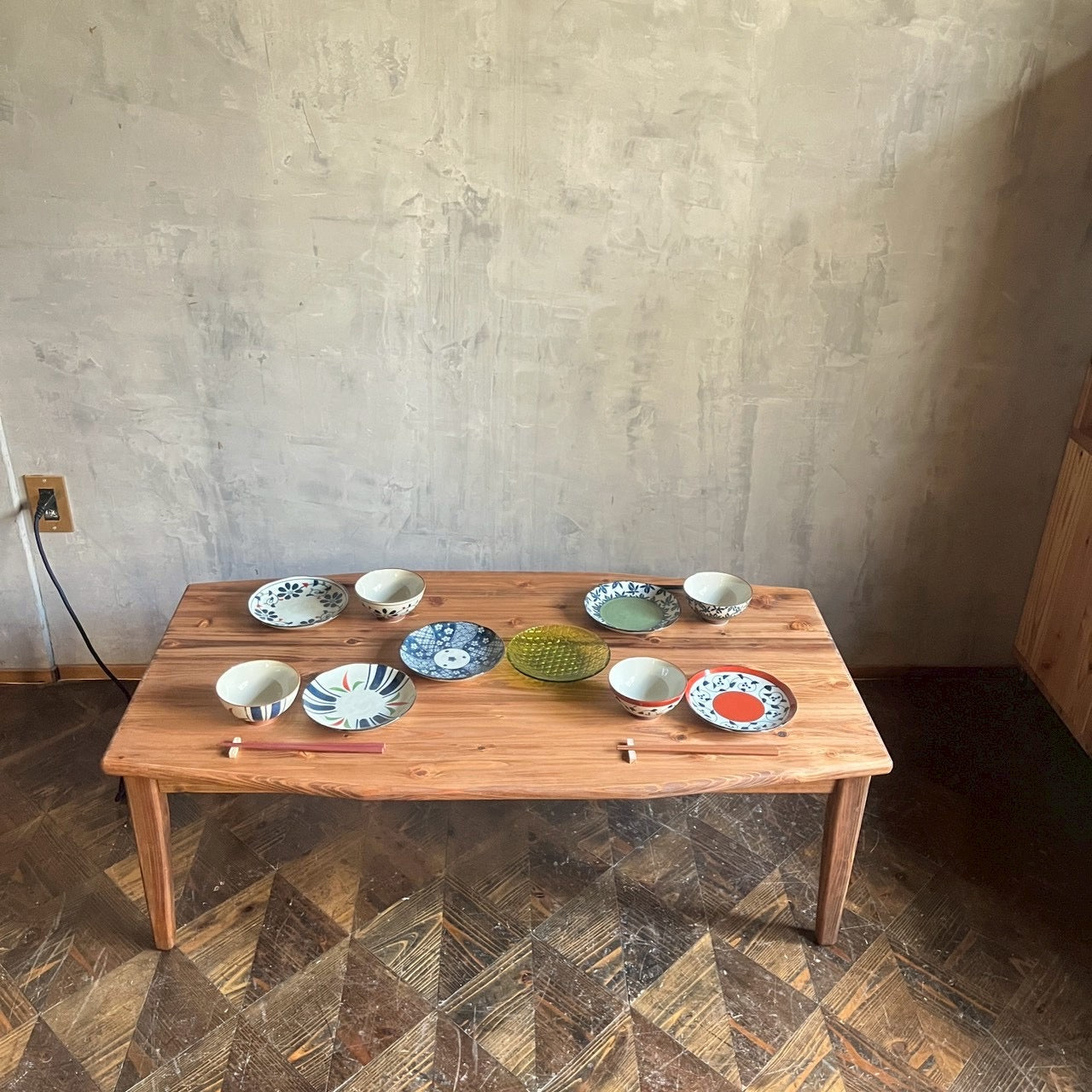 現品【ニコこたつ】110×60cm　高さ38.4cm ヒーター付き