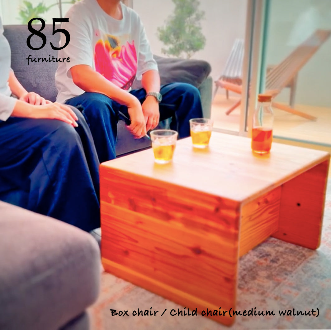 【箱いす】Lサイズ・デスクセット　名入れ可能 ボックスチェア キッズ　子供用椅子　幼稚園　保育園　出産祝い　