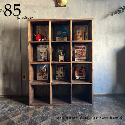 【3×4ラック】レコードラック