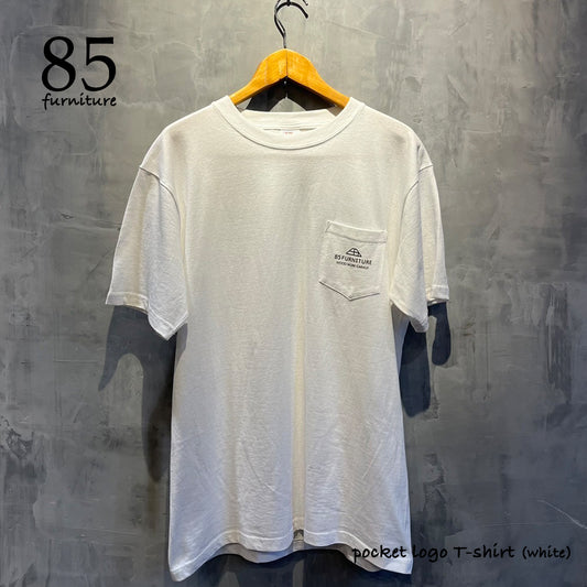 【Tシャツ】85furnitureロゴ 胸ポケット